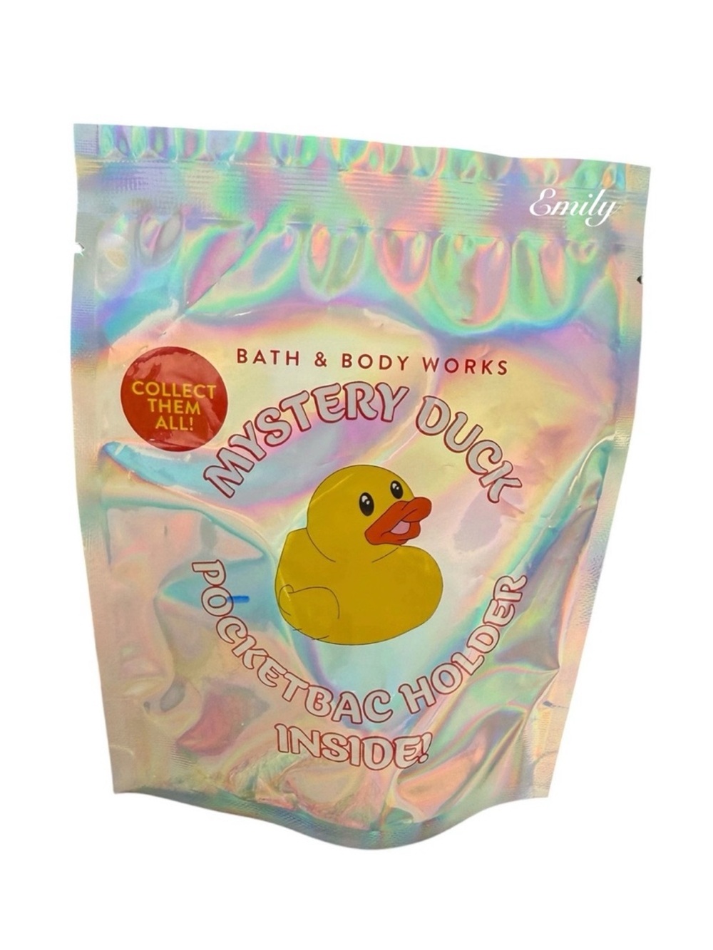 Bath & Body Works MYSTERY DUCK PocketBac Holder + PocketBac